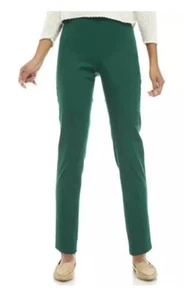 Pantalón Kim Rogers Pull On Control Abdomen Verde Talla 8 Súper Elástico Promedio - Imagen 1 de 11