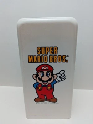 Vintage Nintendo Super Mario Bros Brothers 1989 Dixie Cup Dispenser NES - Image 1 of 4