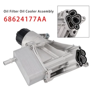Oil Filter Oil Cooler Assembly 68624177AA For Dodge Ram 3.0L V6 DIESEL 2014-19A1 - Picture 1 of 12