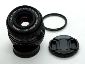 EXC! MC Carl Zeiss Jena Flektogon lens 2.4/35 mm M42 Canon adaptable - Picture 1 of 8