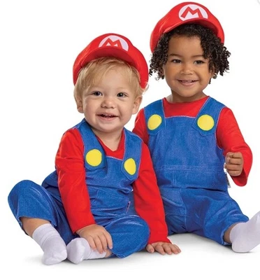 Nuevo Disfraz Halloween Super Mario Bros. Mario Infantil Talla 12-18M por Disfraz Foto 1 de 4