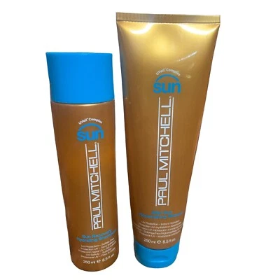 Paul Mitchell Unveil sun recovery hydrating  shampoo & after sun masque 8.5 oz - Image 1 of 2