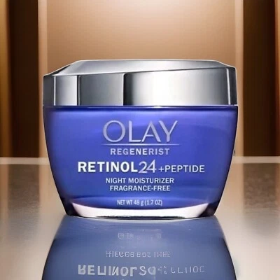 OLAY Regenerist Retinol 24 Night + Peptide Facial Moisturizer 1.7 oz Face Cream - Image 1 of 4