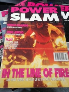 WWE Power Slam Magazine # 47 Kane WWF Wrestling Magazine + Poster - Picture 1 of 3