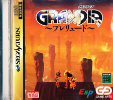Grandia Prelude Sega Saturn Japan Import  Mint/Good    US SELLER