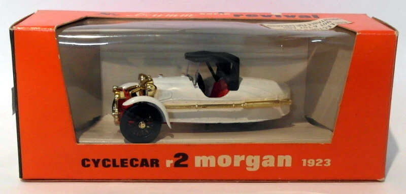 Brumm Models 1/43 Scale Diecast R2 - 1923 Morgan Cyclecar - White - Image 1 of 1