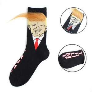 2 Pares Regalo Donald Trump Unisex Divertido Streetwear Navidad 2020 Regalo Calcetines - Imagen 1 de 10