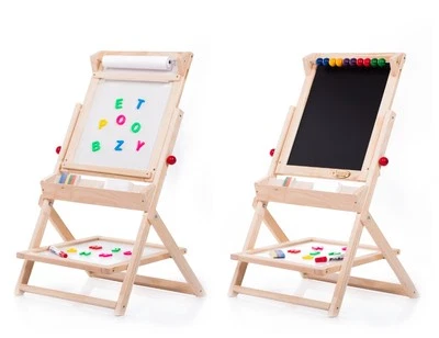 DREHKINDERTAFEL OLA Kindertafel Schreibtafel Maltafel Magnettafel Standtafel - Bild 1 von 4