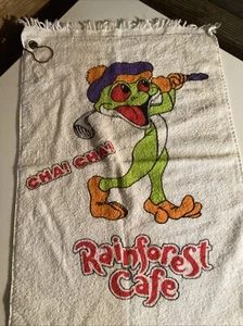 Toalla de golf Rainforest Café 1998 - Imagen 1 de 7