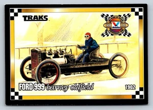 Valvoline 100 Years of Racing Traks Card Ford 999 Barney Oldfield 1902 - Picture 1 of 2