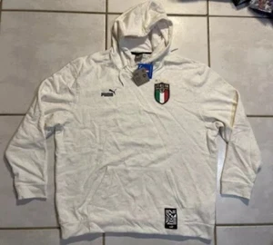 NWT PUMA Italy National Team FIGC FTBLCULTURE Hoodie Men’s 2XL 767136-10 - Picture 1 of 15