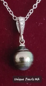 TAHITIAN SEA PEARL PENDANT #87 100% Genuine BEAUTIFUL PEARL Fast Post from WA - Picture 1 of 3