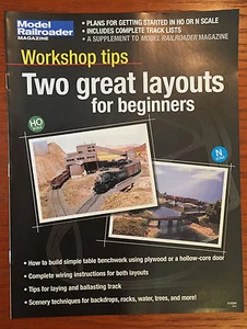 Model Railroader Magazine Supplement Workshop Tips 2 Great Layouts for beginners - Picture 1 of 4