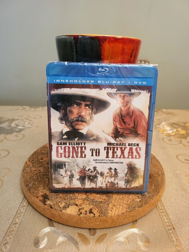 GONE TO TEXAS : BLU-RAY + DVD SAM ELLIOTT REGION UK NEW SEALED FREE POST  - Image 1 of 3
