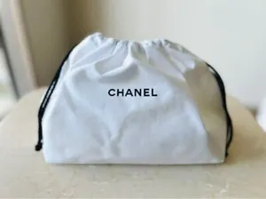 SAMEDAY SHIP  SAVE10% CHANEL novelty pouch makeup case Japan bag NEW cotton 100% - Picture 1 of 9