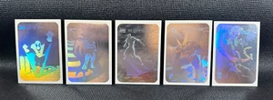 1990 Marvel Universe Series 1 - Complete 5 Card HOLOGRAM Set (MH1-MH5) (A) - Picture 1 of 7