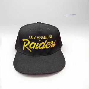 Curdoroy Los Angeles Raiders Script Gold Stitches SnapBack Hat - Adjustable - Picture 1 of 3