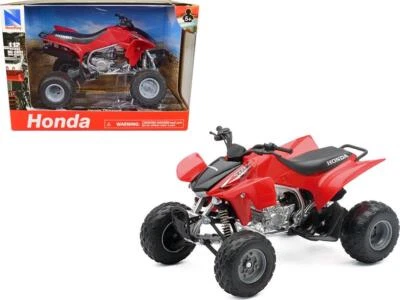 2009 Honda TRX 450R ATV Red 1/12 Diecast Motorcycle Model by New Ray - Image 1 of 4