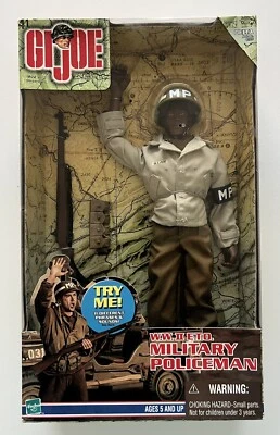 GI Joe Policía Militar Segunda Guerra Mundial (Afroamericano) E.T.O. Hasbro 1999 sin probar Foto 1 de 4