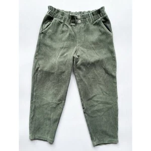 Girls Abercrombie Green Pull-on Corduroy Pants Size  - Picture 1 of 4