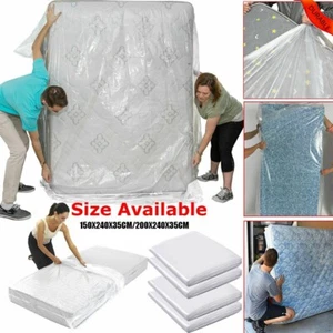 Mattress Protector Bags Dust Cover Plastic Packaging Bag for Moving&Storage King - Picture 1 of 11