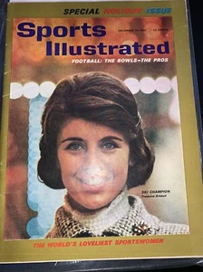 25.12.1961 Francine Breaud Ski Champion Sports Illustrated OHNE ETIKETT - Bild 1 von 2