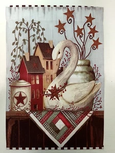 12x18 Primitive Country Fall Harvest Decor Garden Flag - Picture 1 of 2