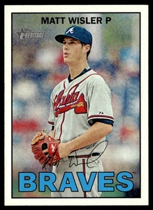 2016 Topps Heritage Matt Wisler Atlanta Braves #98 - Picture 1 of 2