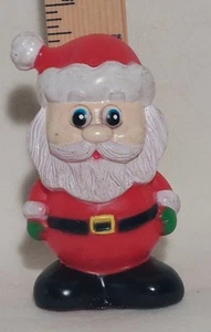 Christmas Santa Squeeker Doll  4.75 X 2.75" - Imagen 1 de 3