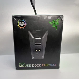 Razer Mouse Charging Dock Chroma: Magnetic Dock Charge Status Rgb Lighting - Zdjęcie 1 z 12