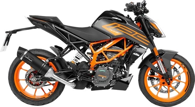 Silenciador sin cordones Leo Vince LV One EVO negro/fibra de carbono KTM 390 Duke 2021 Foto 1 de 1