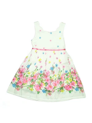 Vestido blanco Sunny Fashion para niñas 5 Foto 1 de 2