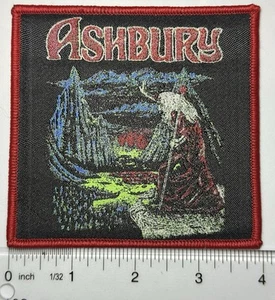 Ashbury Endless Skies Red Border Woven Patch - Picture 1 of 1