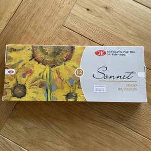 St Petersburg Studio Oil Colours 12 X 10ml Tubes Great Reputation Oil Paints - Picture 1 of 11