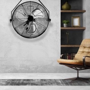 18"Wall Mounted Fan 3-Speed Outdoor/Indoor Fan for Garage Workshop High Velocity - Picture 1 of 9