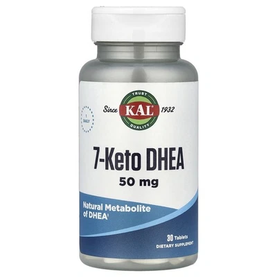 7-Keto DHEA, 50 mg, 30 comprimidos Foto 1 de 2