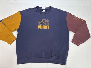 PUMA x TYAKASHA Crew Men's Sweater - Medium - Tri-Color - Picture 1 of 12