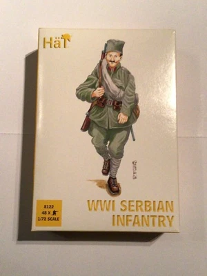 Hät 8122 WW1 1:72 Serbische Infanterie / Serbian Infantry, lose - Bild 1 von 2