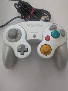 RARE Official Nintendo Gamecube Pearl White Controller Gamepad Game Pad DOL-003 - Picture 1 of 7
