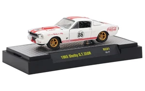 52500-RC01-18-17 M2 MACHINES 1965 SHELBY GT 350R FORD MUSTANG COCA COLA 1:64 - Picture 1 of 2