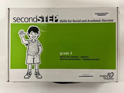 Second Step Grade 3 Classroom Kit SEL Skills for Learning Empathy DVD CD Posters - Image 1 of 4