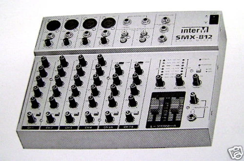 NEW Inter-M SMX812 Compact Stereo Mixer Unit SMX-812 - Image 1 of 1