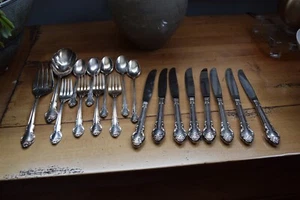 Lot 19 Pieces Vintage Holmes & Edwards Fashion Pattern Silverplate - Picture 1 of 12