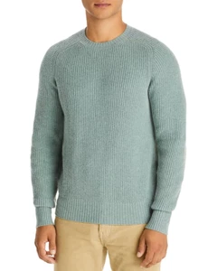 Sid Mashburn Pullover mit erhöhtem Rundhalsausschnitt Shaker-Stitch Größe Large neu - Bild 1 von 3