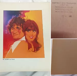 MORK & MINDY TV GUIDE COVER PORTRAIT PHOTO FRAME 20" X 16.6" PIC 14" X 11 READ - Picture 1 of 19
