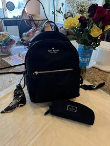 Kate Spade Chelsa Backpack Nylon Handbag NWOT W/Case - Picture 1 of 15