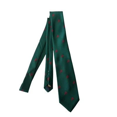 L.L. Corbata de frijol verde con estampado de langosta roja corbata clásica para hombre Foto 1 de 3