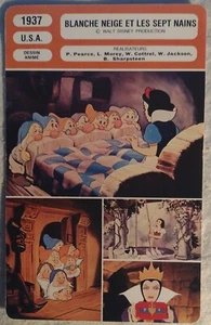 LOT FICHES MONSIEUR CINEMA / DESSINS ANIMES / LOT 7 / 4 fiches - Photo 1/8
