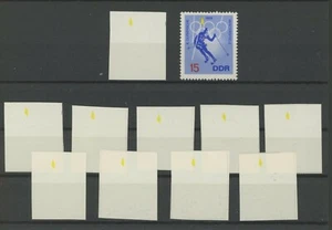 DDR PH 1337 OLYMPIADE 1968 STAMPA DI FASE OLYMPICS ENGROS 10x Mi 350.- m2947 - Foto 1 di 2