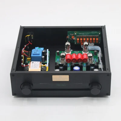 HiFi Remote Control 12AU7/ECC82 Tube Preamplifier Refer US CARY-SLP90 Circuit - Image 1 of 4